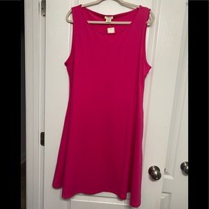 NWT A line stretchy dress with Pockets